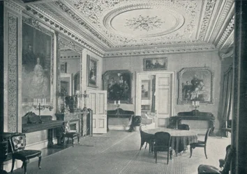 The Queens Dining Room på Osborne House, c1899, 1901