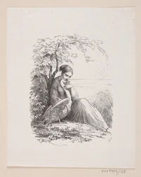 Illustration till "De vilda svanarna" i H.C. Andersen, "Sagor och berättelser", volym 1
