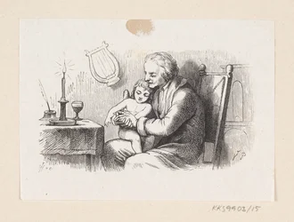 Illustration till "The Naughty Boy" i H.C. Andersen, "Sagor och berättelser", volym 1