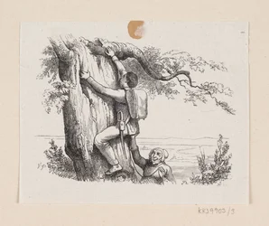 Illustration till "Fireworks" i H.C. Andersen, "Sagor och berättelser", volym 1