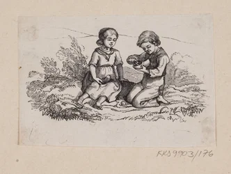 Illustration till "Ib och lilla Christine" i H.C. Andersen, "Sagor och berättelser", volym 2