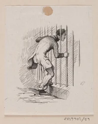 Illustration till "Lykkens Kalosker" i H.C. Andersen, "Sagor och berättelser", volym 1
