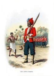 Första Madras Pioneers, c1890.