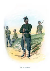 Den 3:e Gorkhas, c1890.