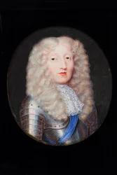 Henry Cavendish, 2:a hertigen av Newcastle (akvarell på elfenben)