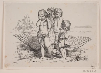 Illustration till "Tysk ungdomskalender för 1847"