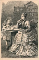 Alla hjärtans mottagare, 1875.