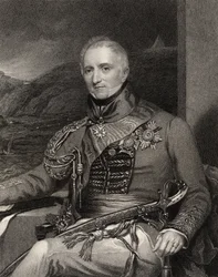 Sir Rufane Shaw Donkin, graverad av W. Holl, från 