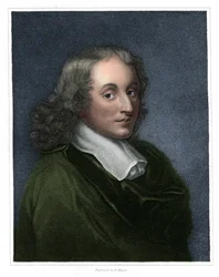 Blaise Pascal, fransk filosof, matematiker, fysiker och teolog, 1833.