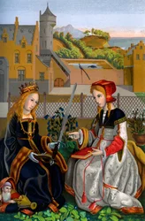 Saint Catherine of Alexandria, 1400-talet 1849.