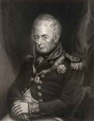 Amiral William Carnegie, graverad av Henry Cook, från 