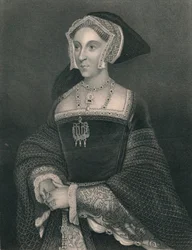 Drottning Jane Seymour, 1536, början av mitten av 1800-talet.
