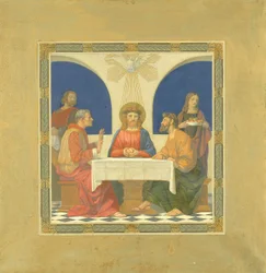 Nattvarden i Emmaus, 1915-1925.
