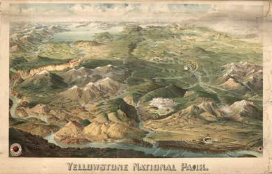 Yellowstone nationalpark.