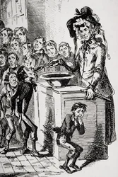 Illustration till Charles Dickens Nicholas Nickleby