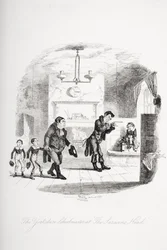 The Yorkshire schoolmaster at the Saracen