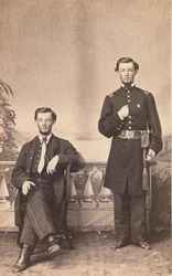 Alonzo H. Sterrett, senadjutant, Fortionth U.S. Infantry, 27 juli 1865.