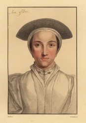 Anne av Cleves eller Amalia av Cleves., 1812 (gravyr)