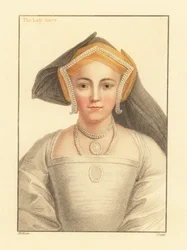 Frances Howard, grevinna av Surrey, 1812 (gravyr)