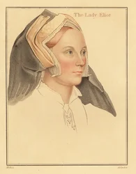 Margaret, Lady Elyot, död 1569. 1812 (gravyr)