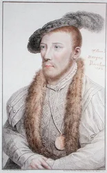William Parr (1513-71) Marquess of Northampton, graverad av Francesco Bartolozzi 1796 (gravyr)