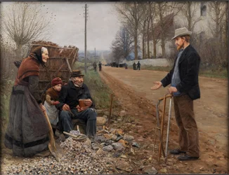 En landsväg, 1893