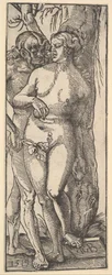 Adam och Eva, 1519.