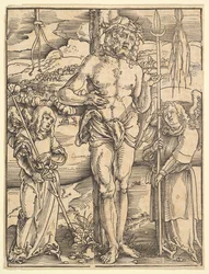 Man of Sorrows, från The Mirror of the Passion of Our Lord Jesu Christ, 1507