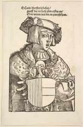 Porträtt av Karl V.