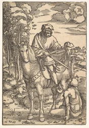 Sankt Martin till häst, 1400-1500-talet.