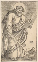 Den helige Judas Thaddaeus från Kristus och apostlarna, 1519.