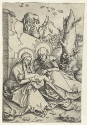 Maria och barn med Anna och Josef Anna i Drieën och Joseph