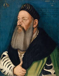 Porträtt av Adelberg III von Bärenfels, 1526