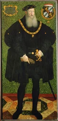 Pfalzgreve Friedrich II (målning på duk)