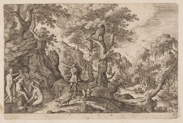 Tavel 29, från Landskap med scener ur Gamla och Nya testamentet samt Ovidius Metamorfoser