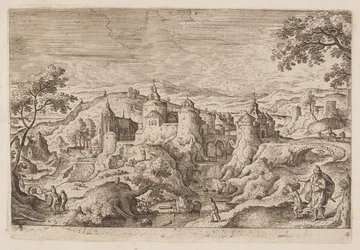 Tavel 4, från Landskap med scener ur Gamla och Nya testamentet samt Ovidius Metamorfoser
