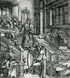 Musikens historia, ur romanen "Der Weisskunig" till lovprisning av hans kejsare Maximilian I