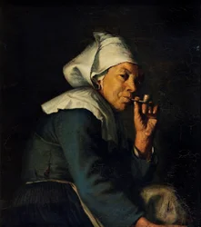 Bondekvinna från Bretagne, ca 1886 (olja på duk)