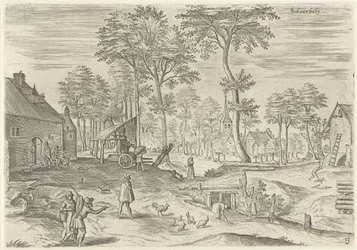 Utsikt över Schaerbeek Schaerbeke (titel på objekt) Sevärdheter från Brysselområdet (serietitel)