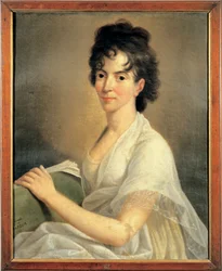 Österrike, Porträtt av Costanze Weber, fru till Wolfgang Amadeus Mozart