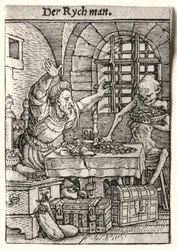 Dödsdansen: The Miser, ca. 1526.