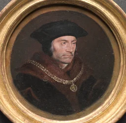 Porträtt av Sir Thomas More, 1600-talet.