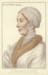 Anne Boleyn, drottning av England (akvatint)