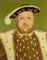 Porträtt av Henrik VIII (1491-1547)