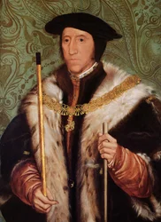 Porträtt av Thomas Howard, 1539 (olja på trä)