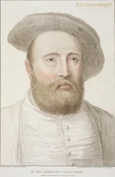 Sir George Carew (f.c.1514) graverad av Francesco Bartolozzi (1727-1815), 1795