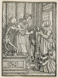 Grevinnan från Dödsdansen (Lyons), 1538, 1523-1526