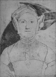 En dam: okänd, c1532-1543 1945