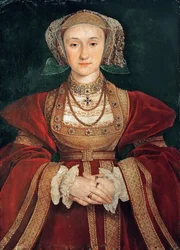 Anne av Cleves 1515-1557, ca 1539.