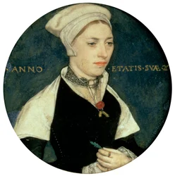Porträtt av Mrs Pemberton, c1535